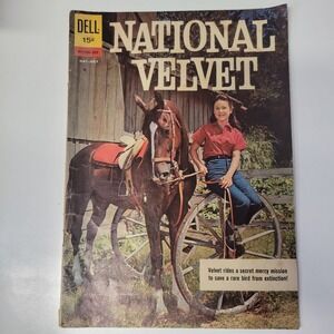 National Velvet Dell Comic May-July 1962 Lori Martin Horse No. 01-556-207